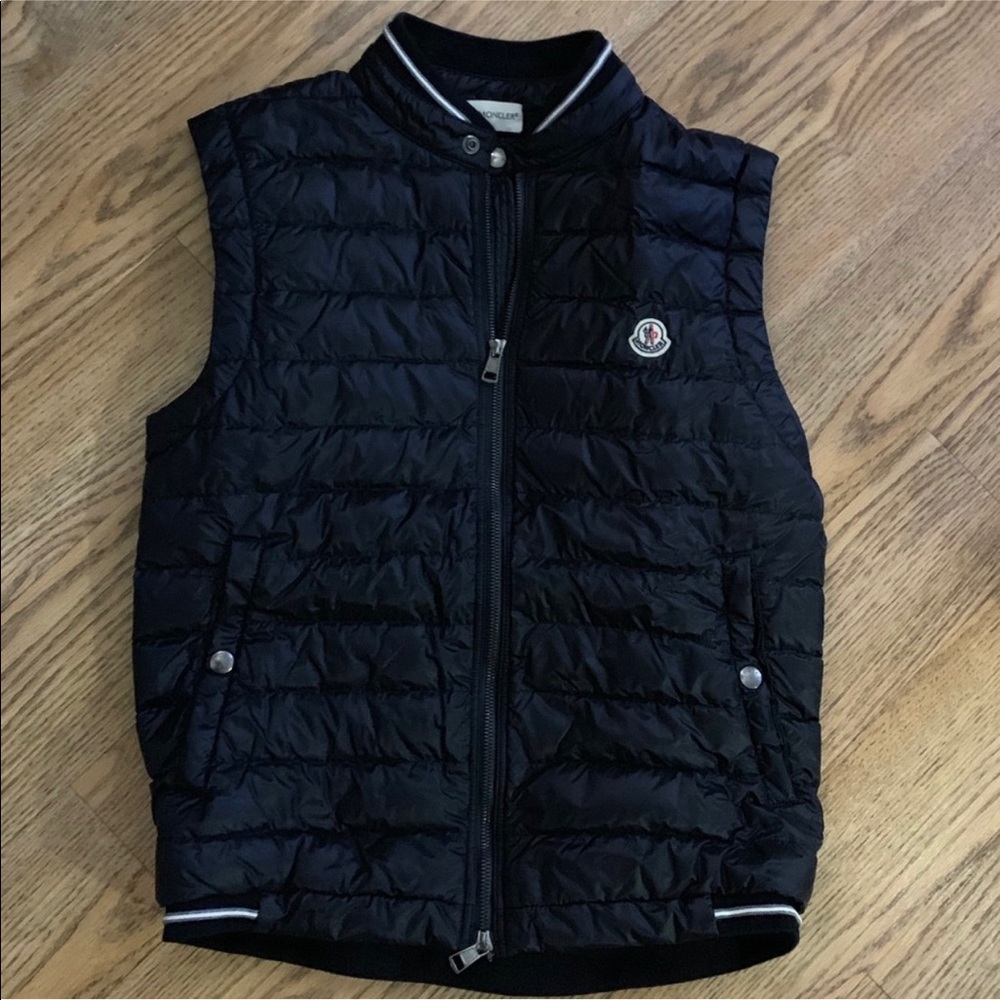 Moncler bomber style vest